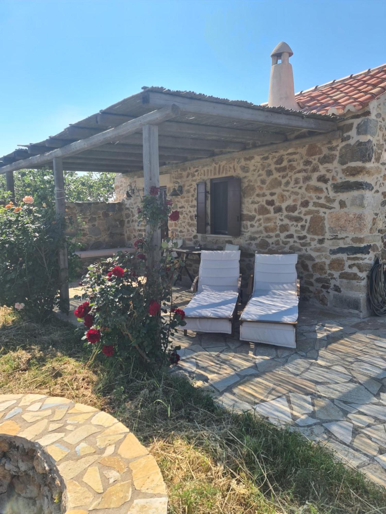 The Stone House Villa Potamos  ภายนอก รูปภาพ